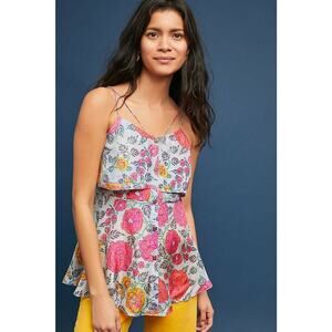 NEW Anthropologie $148 Krishna Silk Top by Anupamaa Size Small